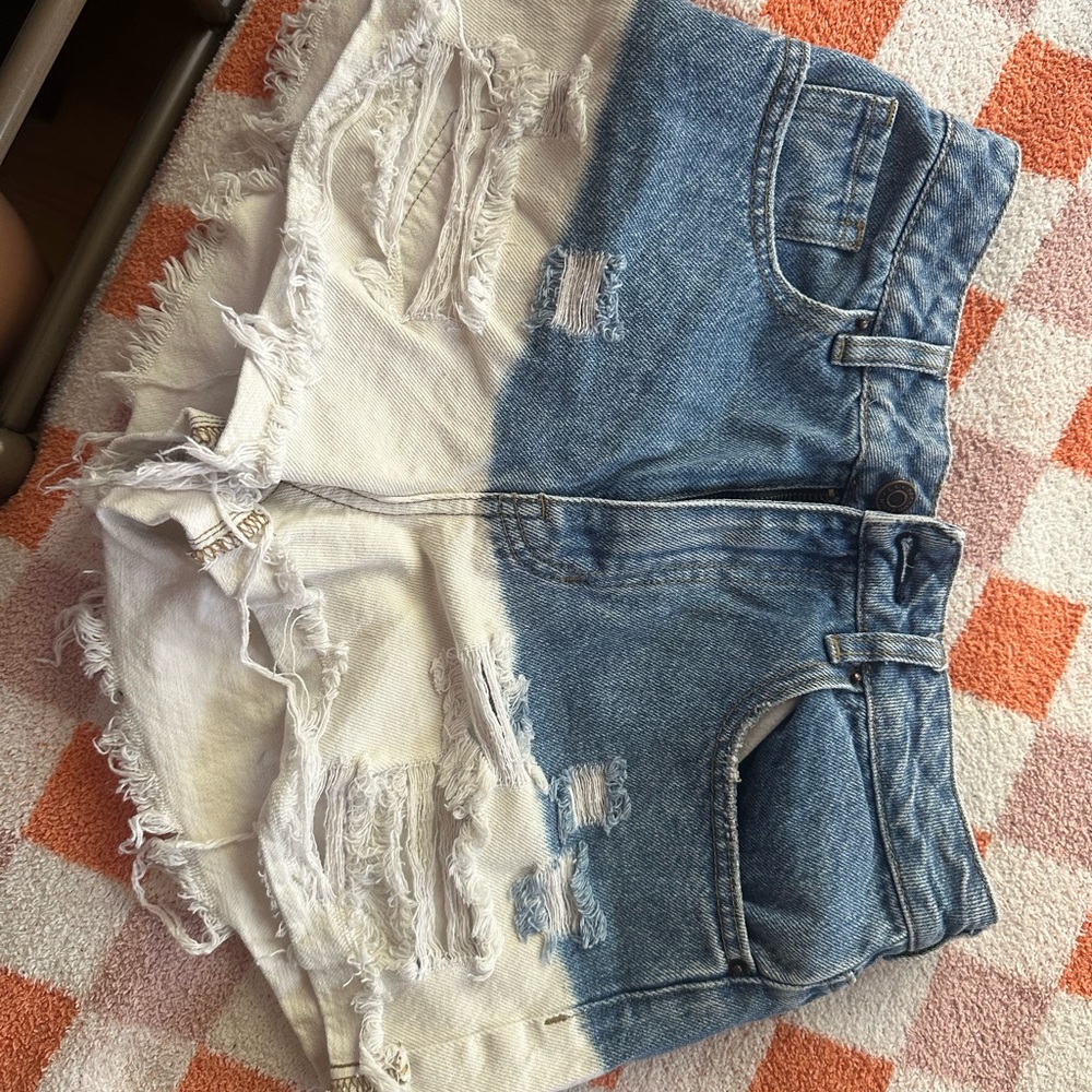 PacSun Light Blue Denim Shorts